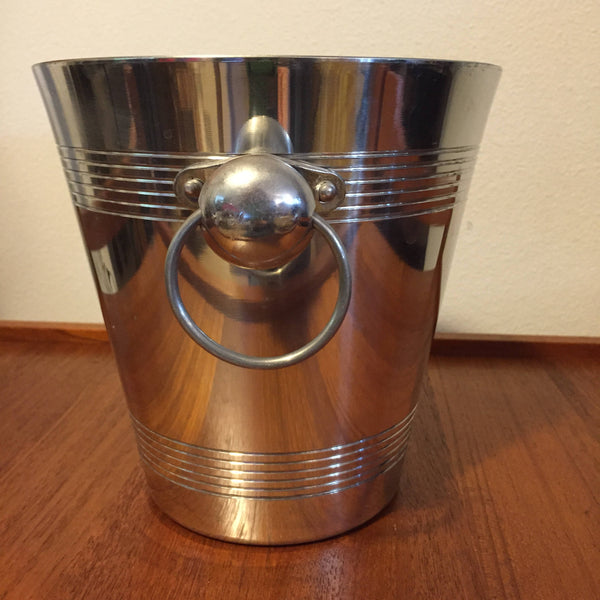 Vintage Aluminum Champagne Wine Bucket Ice Bucket Wine Chiller