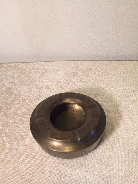 Vintage Brass Ashtray