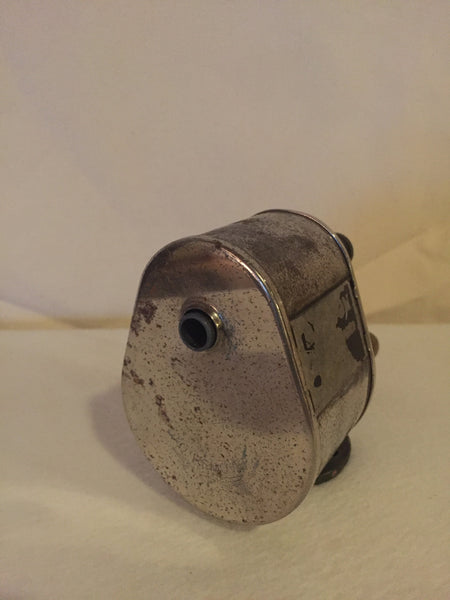 Vintage Boston multi-size pencil sharpener, Hunt Manufacturing Co. Statesville, NC, institutional grey