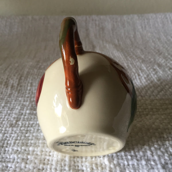 Vintage 1950's Franciscan Apple creamer