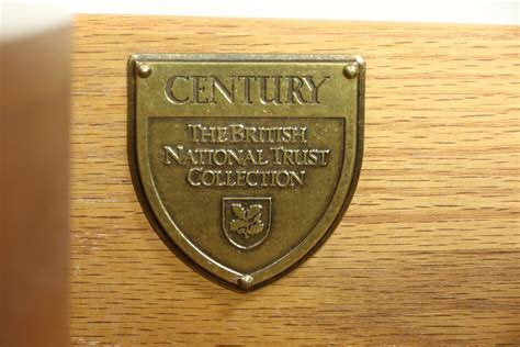 Vintage Century Furniture Company British National Trust Collection Burlwood Chest of Drawers/ Entertainment Chest/ Dresser