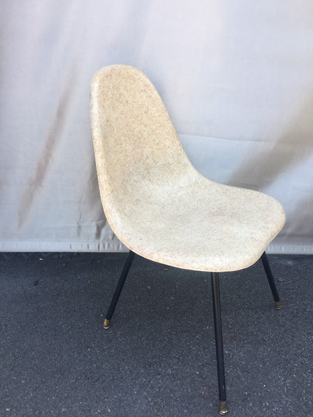 Early Charles Eames fiberglass shell chair