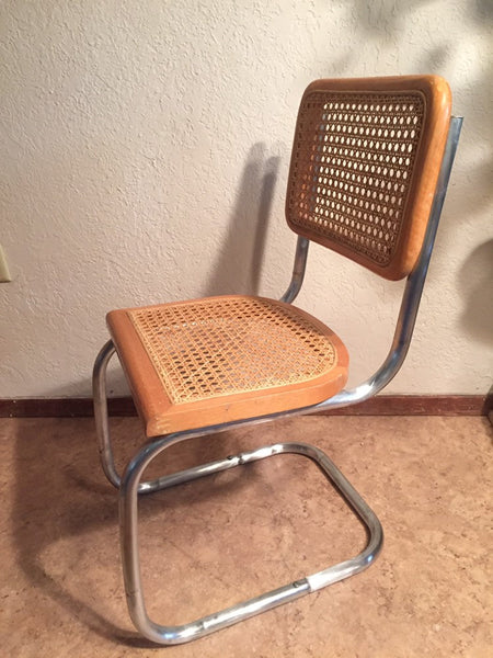Vintage Mid Century CHILD’S Cesca Breuer Style Cantilever Chair, Cesca style, Original Unique!