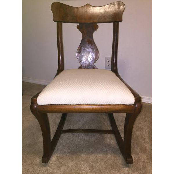 Early Twentieth Century Wooden Rocking Chair