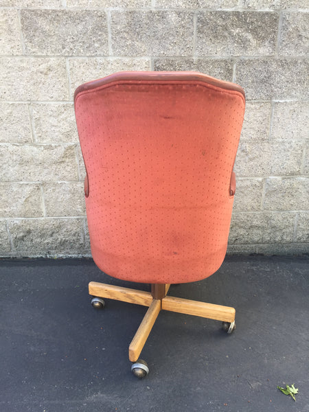 Mid Century Modern Upholstered Executive Office Chair