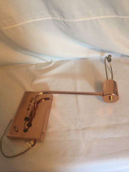 Vintage Modern Swing Out Arm Wall Lamps in Solid Copper ( 10 available)