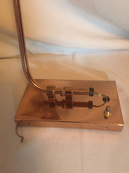 Vintage Modern Swing Out Arm Wall Lamps in Solid Copper ( 10 available)