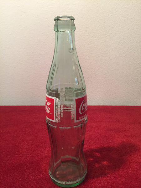 1996 Coke Bottle -  Coca-Cola- Hecho in Mexico.