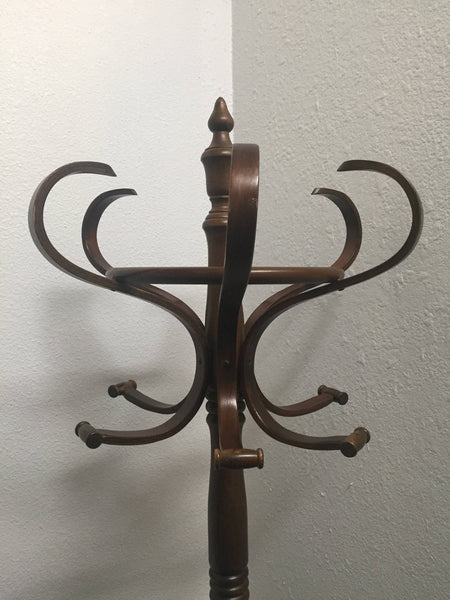 Vintage Mid Century Bentwood Coat Rack