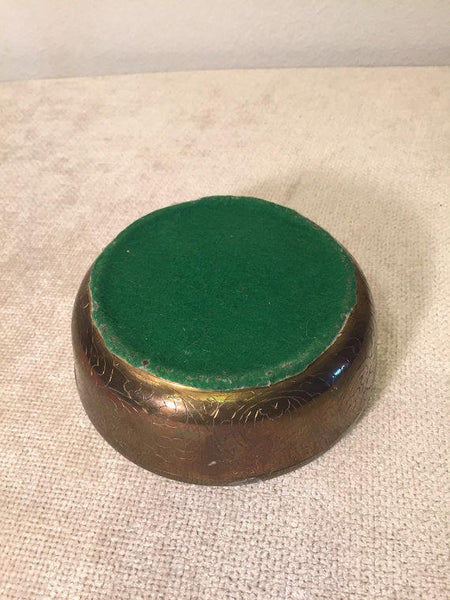 Vintage Brass Ashtray