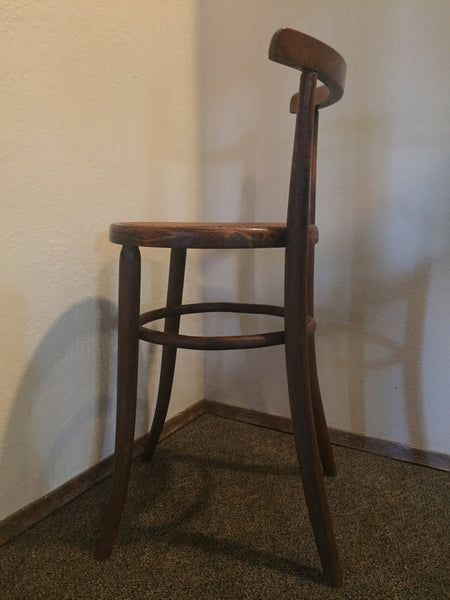 Vintage Cane Thonet style Bentwood Chair