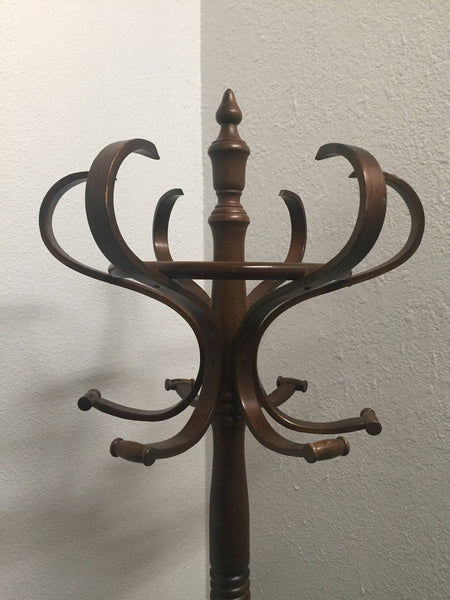 Vintage Mid Century Bentwood Coat Rack