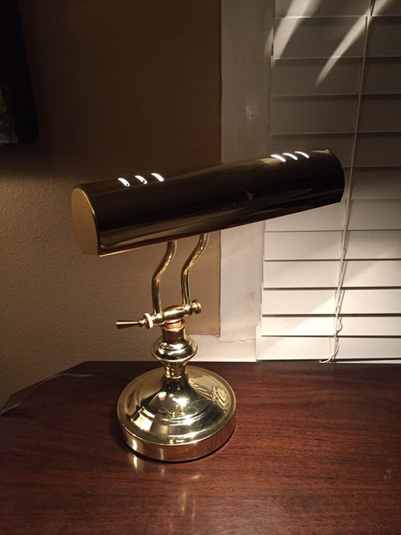 Vintage Brass table lamp Piano desk Lamp