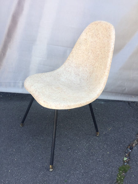 Early Charles Eames fiberglass shell chair