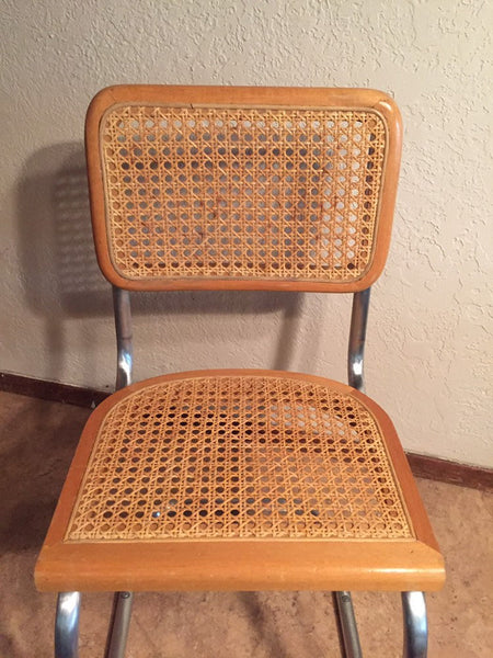 Vintage Mid Century CHILD’S Cesca Breuer Style Cantilever Chair, Cesca style, Original Unique!