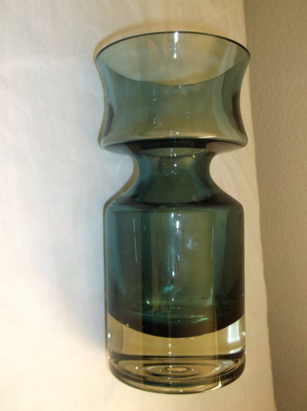 Fabulous Vintage sculptural glass vase