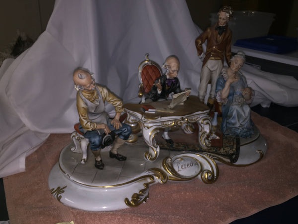 Tiche Capodimonte Porcelain "The Inheritance"