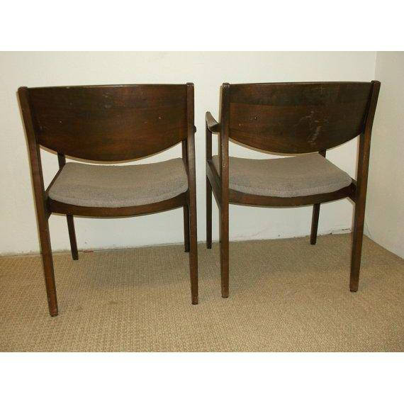 Mid Century Modern Gunlocke Chairs - a pair