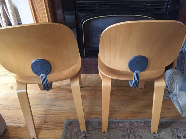 Pair of Giancarlo Piretti "Xylon" Chairs designed for KI ( Kruegar International)